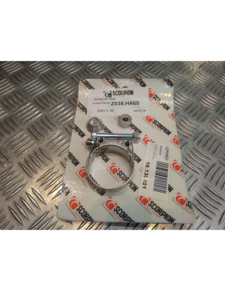 montage scorpion cp101 tube pot silencieux moto honda cbr 1000 f Z039.HA65 colli