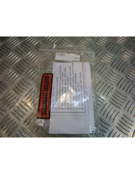 montage scorpion cp013 tube pot silencieux moto yamaha yzf 750 r Z039.YA53 colli