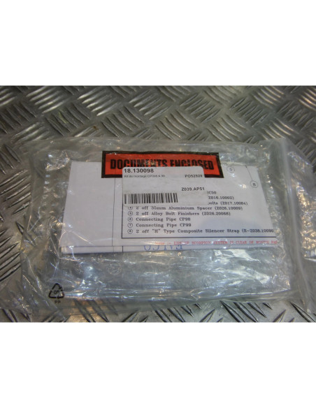 montage scorpion cp098 99 tube pot silencieux moto aprilia sl 1000 falco Z039.AP