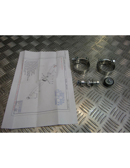 montage scorpion cp105 tube pot silencieux moto honda 600 cbr f4 Z039.HA67 manch