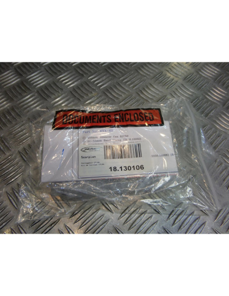 montage scorpion cp105 tube pot silencieux moto honda 600 cbr f4 Z039.HA67 manch