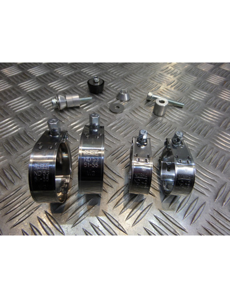 montage scorpion cp109 110 tube pot silencieux moto honda xl 1000 v varadero Z03