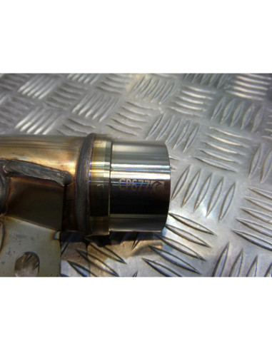 manchon tube 2 en 1 silencieux serket pot moto kawasaki 650 er6 76006511 CP677 l