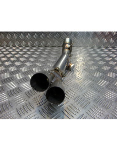 manchon tube 2 en 1 silencieux serket pot moto kawasaki 650 er6 76006511 CP677 l