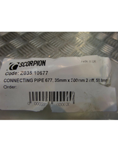 manchon tube 2 en 1 silencieux serket pot moto kawasaki 650 er6 76006511 CP677 l