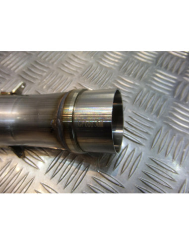 manchon tube gauche silencieux pot moto kawasaki zzr 1400 scorpion cp686 7600000