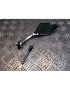 retroviseur droit replay diam 8 mm universel adaptable scooter moto mobylette ..