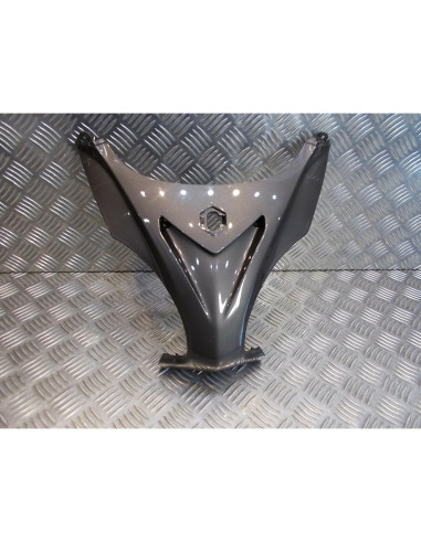 cache face avant superieur tablier scooter piaggio 125 250 500 x9 gris 62043100e