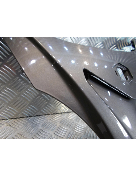 cache face avant superieur tablier scooter piaggio 125 250 500 x9 gris 62043100e