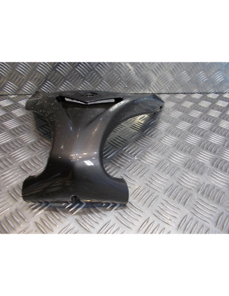 cache face avant superieur tablier scooter piaggio 125 250 500 x9 gris 62043100e