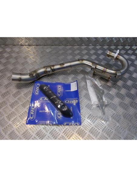 collecteur pot echappement crd inox moto honda crf 250 r e cr f 2013 7691106 975