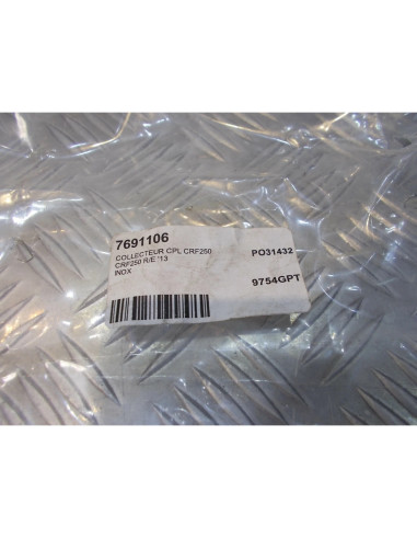 collecteur pot echappement crd inox moto honda crf 250 r e cr f 2013 7691106 975
