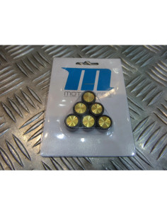 6 galets variateur motoforce 15 X 12 mm - 11,5 gr scooter mbk 50 booster nitro n