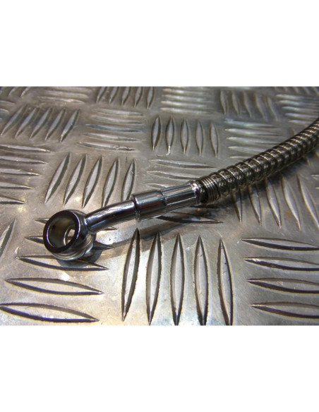 durite de frein universel adaptable type aviation 1300 mm - 130 cm moto scooter