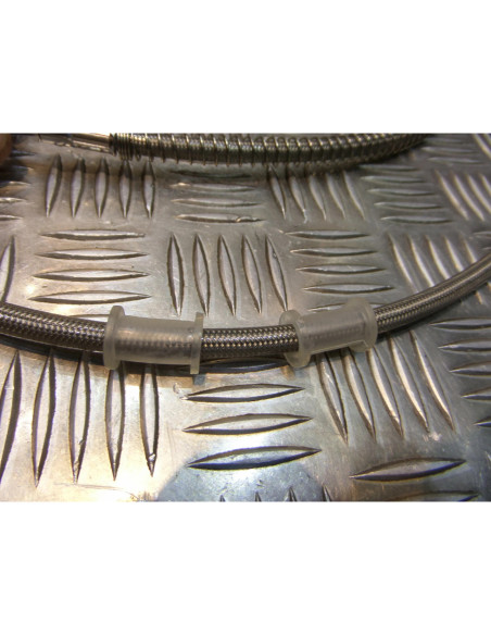 durite de frein universel adaptable type aviation 1300 mm - 130 cm moto scooter