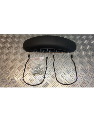 garde boue avant metal noir universel moto bobber custom chopper cafe racer scra