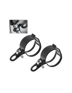 jeu platine support fixation clignotant sur fourche diam 27 mm a 36 mm moto quad