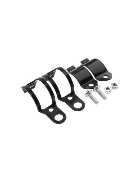 jeu platine support fixation clignotant sur fourche diam 27 mm a 36 mm moto quad