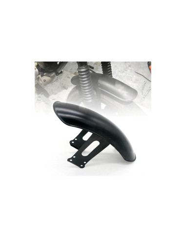 garde boue avant noir universel moto bobber custom chopper cafe racer scrambler