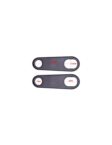 jeu platine patte support fixation clignotant arriere et avant moto scooter quad