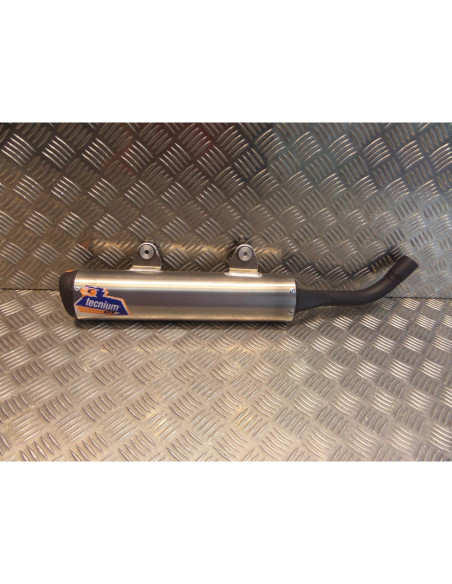 silencieux art tecnium pot echappement alu cross 2 temps moto husqvarna tc 250 2