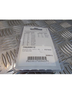 6 galets variateur JASIL 15 X 12 mm - 9 gr scooter mbk 50 booster nitro next roc 2