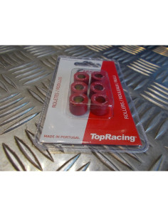 6 galets variateur JASIL 15 X 12 mm - 5,5 gr scooter mbk 50 booster nitro next r