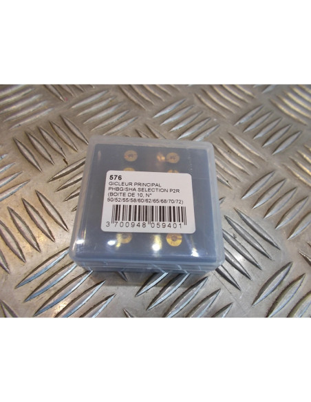 10 gicleur 5 mm carburateur dellorto phbg / sha n° 50 , 52 , 55 , 58 , 60 , 62 ,