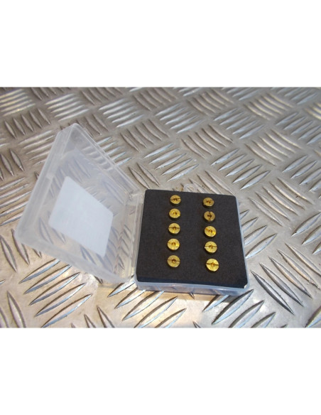 10 gicleur 5 mm carburateur dellorto phbg / sha n° 50 , 52 , 55 , 58 , 60 , 62 ,