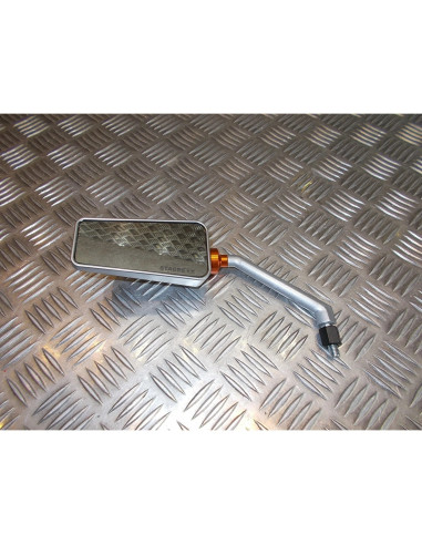 retroviseur gauche stage6 alu type f1 universel adaptable m8 scooter moto
