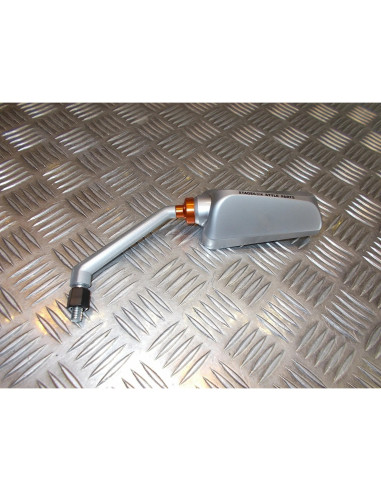 retroviseur gauche stage6 alu type f1 universel adaptable m8 scooter moto