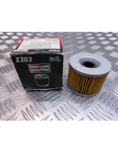 filtre a huile champion x303 moto honda kawasaki yamaha triumph