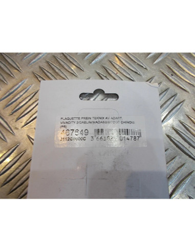 jeu plaquette frein avant scooter peugeot viacity 3 daelim madass scooter chinoi