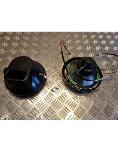 phare optique universel adaptable h4 avec clignotant led integre moto quad scoot