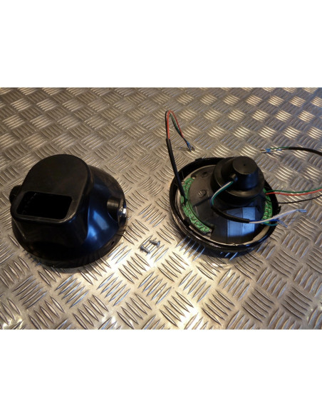 phare optique universel adaptable h4 avec clignotant led integre moto quad scoot