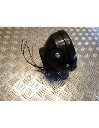 phare optique universel adaptable h4 avec clignotant led integre moto quad scoot