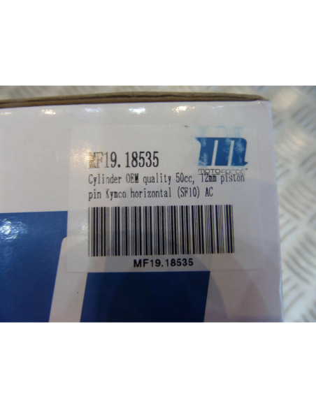 cylindre piston 12 mm motoforce neuf scooter kymco 50 horizontal ac sf10 2 temps