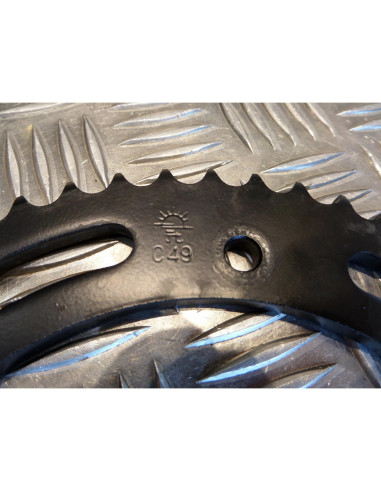 couronne transmission chaine 55 dents moto Yamaha wr 125 x 2009