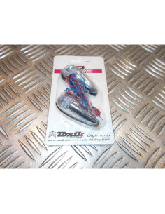 jeu clignotant goutte d eau chrome a coller moto scooter quad