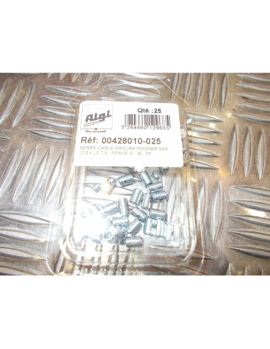 1 serre cable boule pour gaz accelerateur moto scooter diam 5 mm l 7,5 mm mag