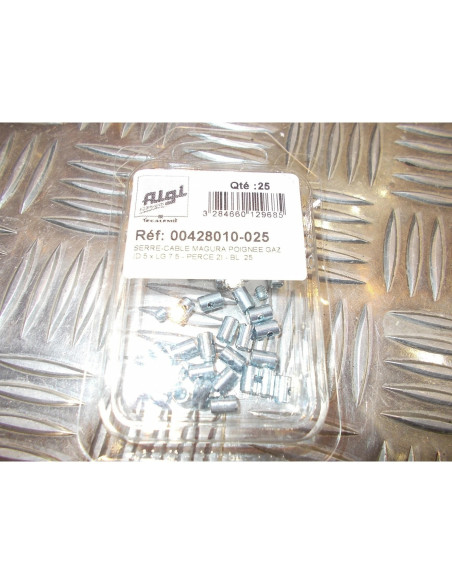 1 serre cable boule pour gaz accelerateur moto scooter diam 5 mm l 7,5 mm mag