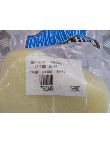 filtre a air mousse twinair 793348 quad suzuki lt 400 500