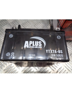 batterie 12v - 6Ah aplus ytx7a-bs (Lg150xL87xH94) moto scooter quad buggy atv .. 2