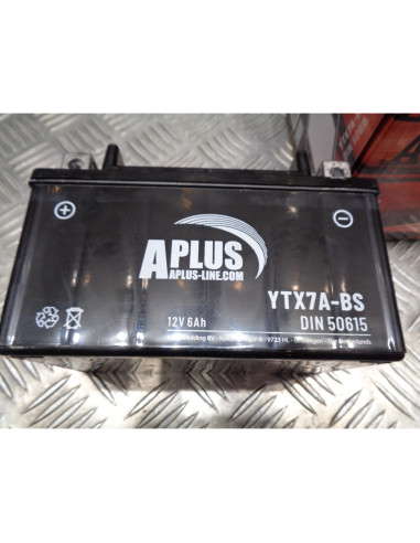 batterie 12v - 6Ah aplus ytx7a-bs (Lg150xL87xH94) moto scooter quad buggy atv ..