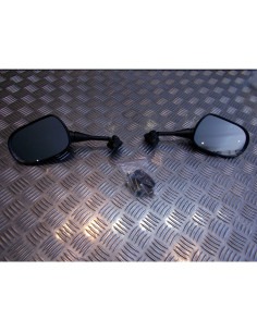 paire retroviseur universel adaptable moto sportive scooter honda cbr kawasaki z