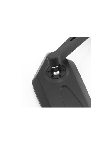 paire retroviseur noir taille 10 et 8 mm universel adaptable moto scooter quad m