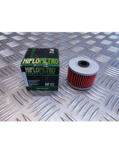 filtre a huile hiflofiltro hf 112 moto quad honda kawasaki suzuki polaris
