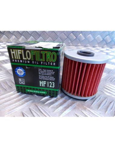 filtre a huile hiflofiltro hf 123 moto kawasaki