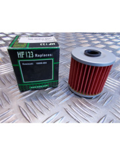 filtre a huile hiflofiltro hf 123 moto kawasaki 2