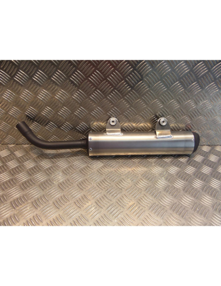 silencieux art tecnium pot echappement alu cross 2 temps moto husqvarna tc 250 2